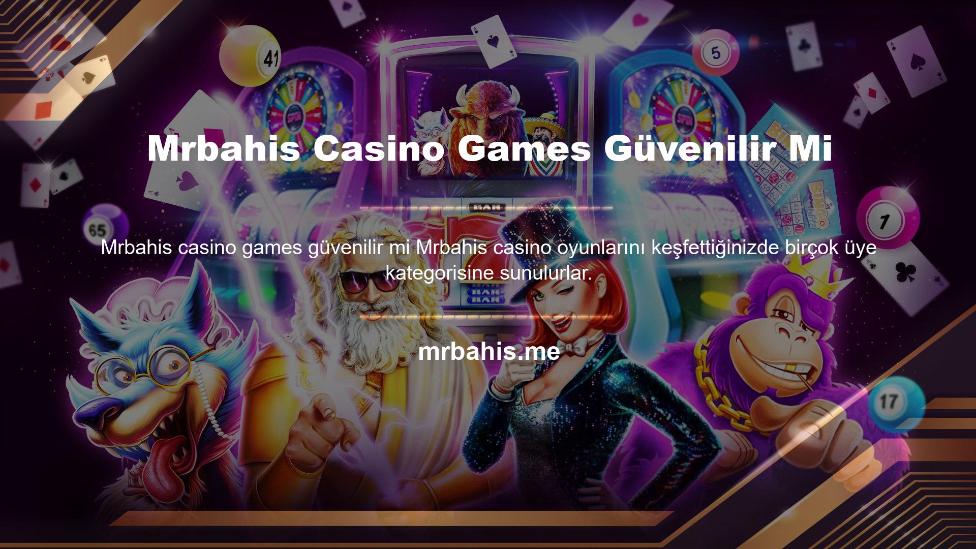 Mrbahis Casino Games Güvenilir Mi