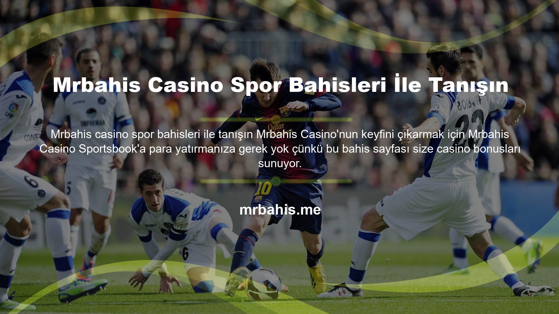 Mrbahis Casino Spor Bahisleri İle Tanışın