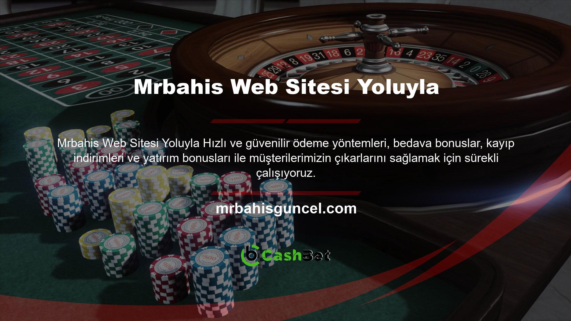 Mrbahis ayrıca geniş bahis, canlı bahis, casino ve online casino oyunları yelpazesiyle de öne çıkıyor